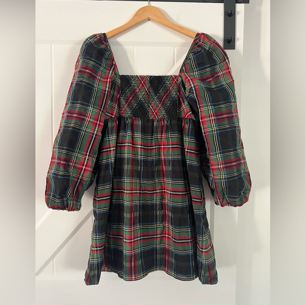 J.Crew Tartan Plaid Dress - Picture 6 of 8